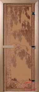 Дверь DoorWood "Березка" (бронза матовая) 190*70 Дверь DoorWood "Березка" (бронза матовая) 190*70