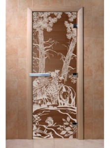 Дверь DoorWood "Мишки" (бронза) 190х70 Дверь DoorWood "Мишки" (бронза) 190х70